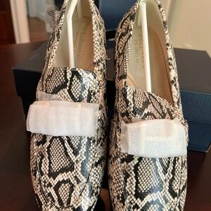 Cole Haan Modern Classic Python Print Loafers Women’s  8 NIB